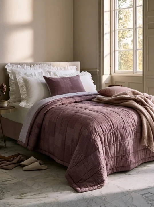 ИИ видео для товара корейское постельное бельё Hanguk Bedding Calvin