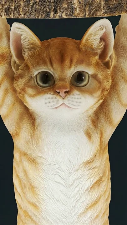 ИИ видео для товара приставной стол Animal Ms Cat Ø33 см