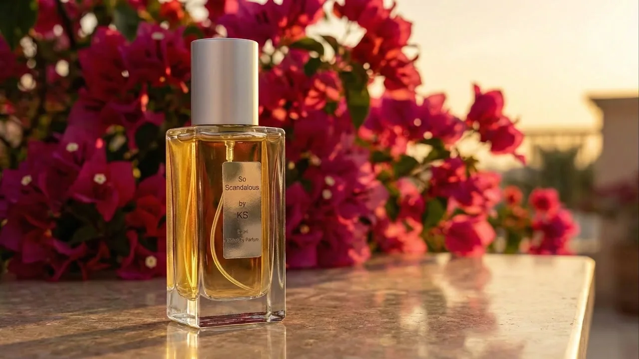 Товарное ИИ видео: аромат KS Parfume