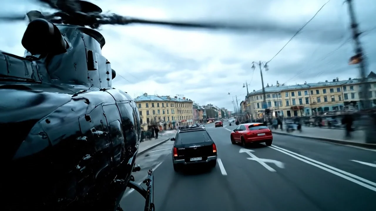 ИИ видео на товар погоня в Санкт-Петербурге (кино)